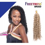 Extensie de par afro Bohemian Crochet Braid FreeTress de 50 cm Blond Inchis Ash Cod FT24